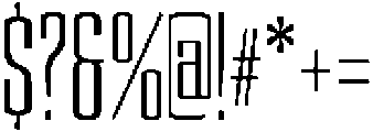 Devonika Medium Condensed otf (500) Font OTHER CHARS