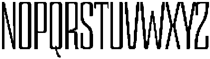 Devonika Medium Condensed otf (500) Font UPPERCASE