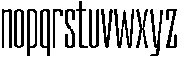 Devonika Medium Condensed otf (500) Font LOWERCASE