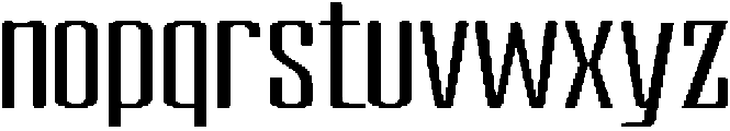 Devonika Medium Expanded otf (500) Font LOWERCASE