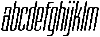 Devonika Medium Slanted Condensed otf (500) FONT