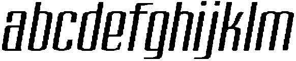 Devonika Medium Slanted Expanded otf (500) FONT