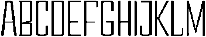 Devonika Regular otf (400) Font UPPERCASE
