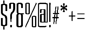 Devonika Semi Bold Condensed otf (600) Font OTHER CHARS