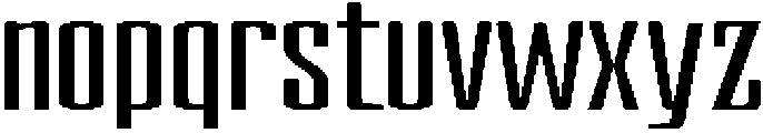 Devonika Semi Bold Expanded otf (600) Font LOWERCASE
