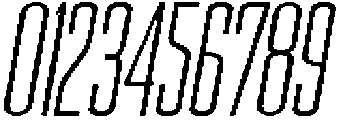 Devonika Slanted Condensed otf (400) Font OTHER CHARS