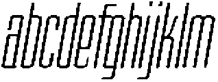 Devonika Slanted Condensed otf (400) FONT