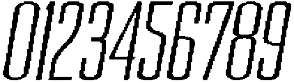 Devonika Slanted otf (400) Font OTHER CHARS