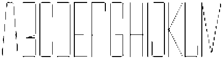 Devonika Thin Condensed otf (100) Font UPPERCASE