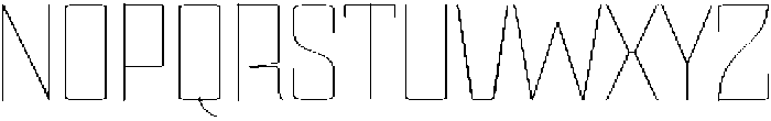 Devonika Thin Expanded otf (100) Font UPPERCASE