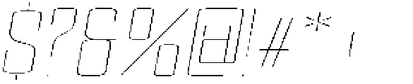 Devonika Thin Slanted Expanded otf (100) Font OTHER CHARS