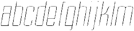 Devonika Thin Slanted Expanded otf (100) FONT