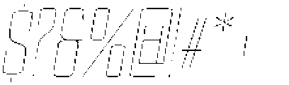 Devonika Thin Slanted otf (100) Font OTHER CHARS