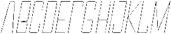 Devonika Thin Slanted otf (100) Font