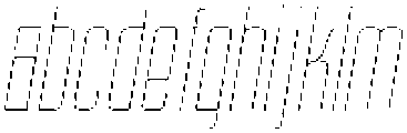 Devonika Thin Slanted otf (100) FONT