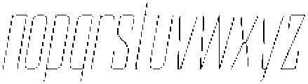 Devonika Thin Slanted otf (100) Font LOWERCASE