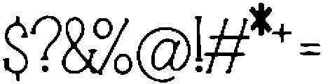Dexice ttf (400) Font OTHER CHARS