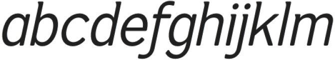 Dexperdy ExtraLight Italic otf (200) Font LOWERCASE