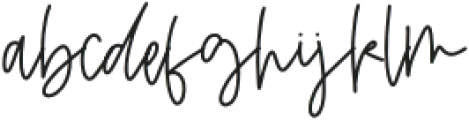 Dexter Signature Font Regular otf (400) Font LOWERCASE