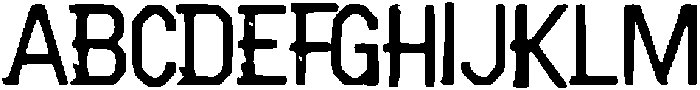 Deyi ttf (400) Font UPPERCASE