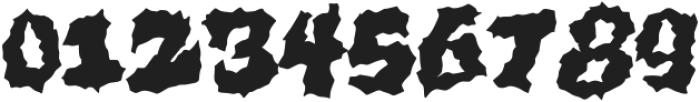Dezter Black Metal Font Regular otf (900) Font OTHER CHARS