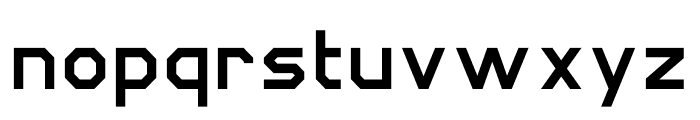 Deciso Bold Font LOWERCASE