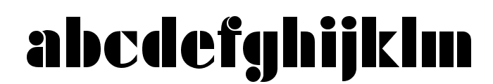 DecoBlack-Regular Font LOWERCASE