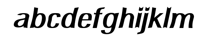 Delafino-BoldItalic Font LOWERCASE