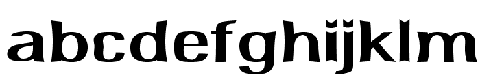 Delafino-ExpandedBold Font LOWERCASE