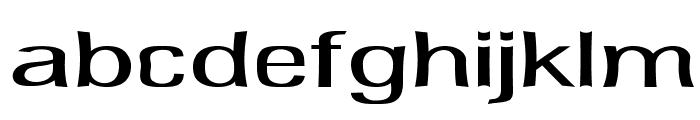 Delafino-ExtraexpandedRegular Font LOWERCASE