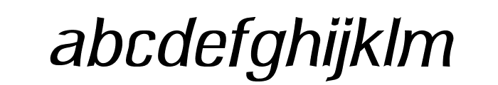 Delafino-Italic Font LOWERCASE