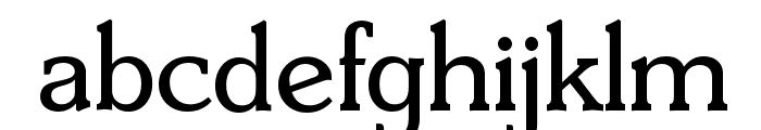 DerringerSerial-Regular Font LOWERCASE