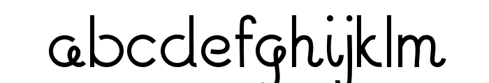 Derripickle Font LOWERCASE