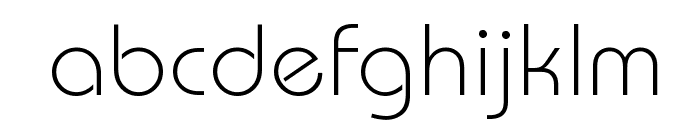 Dessau-Light-Regular Font LOWERCASE