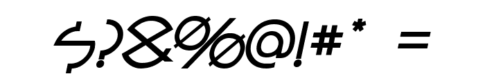 Devil Medium Italic Font OTHER CHARS