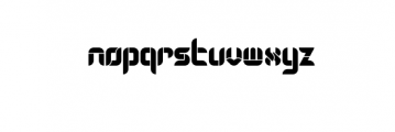 DEBROSEE Font LOWERCASE