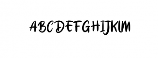 De Luxious.ttf Font UPPERCASE