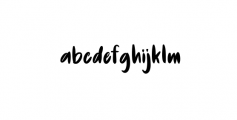 De Luxious.ttf Font LOWERCASE