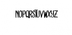 Dead solD.ttf Font UPPERCASE