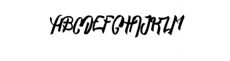 Deadaluss.ttf Font UPPERCASE