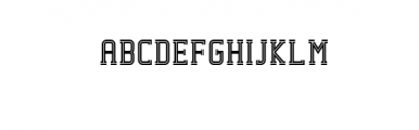 Decurion Typeface Font UPPERCASE