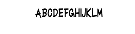 Delight Black.otf Font UPPERCASE