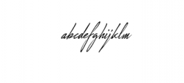 Delight.otf Font LOWERCASE