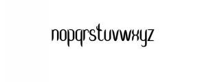 Demetria Font Font LOWERCASE