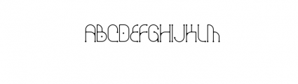 Dendricula Typeface Font UPPERCASE