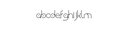Dendricula Typeface Font LOWERCASE