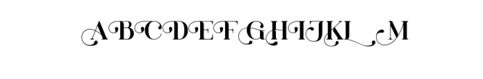 Deronic Alt Three.ttf Font UPPERCASE