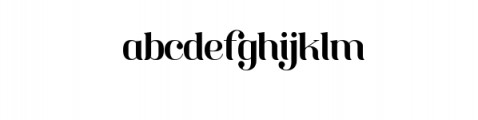 Deronic.ttf Font LOWERCASE