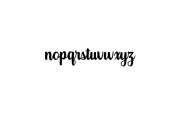 Destacy.ttf Font LOWERCASE