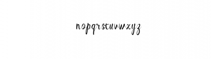 Destina.ttf Font LOWERCASE